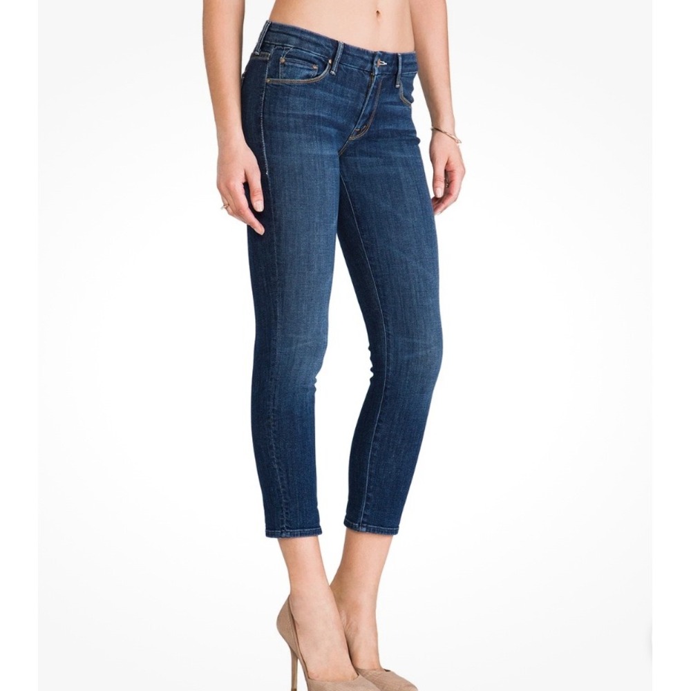 MOTHER The Looker Crop Jeans in Flowers‎ From The Storm Wash, Women's Size 27